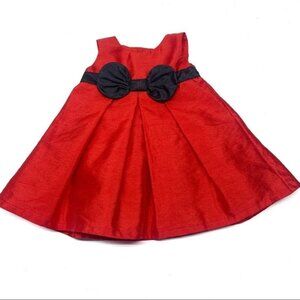 •,. Carter’s Red valentines Holiday Dress A36